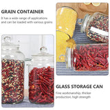 Airtight Glass Storage Jar – 2L Multipurpose Food Canister for Kitchen