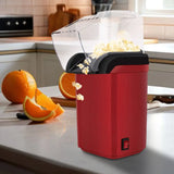 HOMEFISH Mini Electric Popcorn Machine – Fully Automatic Air Popper for Home
