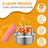 8oz Vacuum Insulated Food Jar – Wide Mouth Stainless Steel Thermo for Hot & Cold Food, Leak-Proof Kids Lunch Container