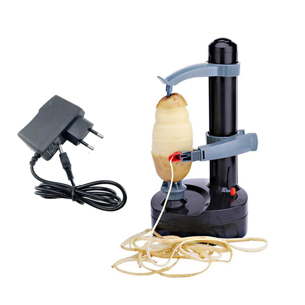 Electric Automatic Vegetable Peeler – Stainless Steel Multifunctional Potato & Apple Peeling Machine