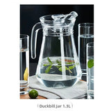 Heat-Resistant Glass Water Bottle – Large Capacity for Hot & Cold Beverages