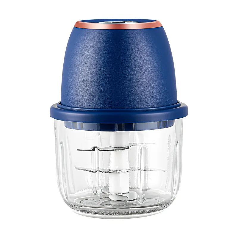 TINSOL 350ML Electric Meat Grinder & Food Chopper – USB Multi-Function Garlic Masher and Vegetable Slicer
