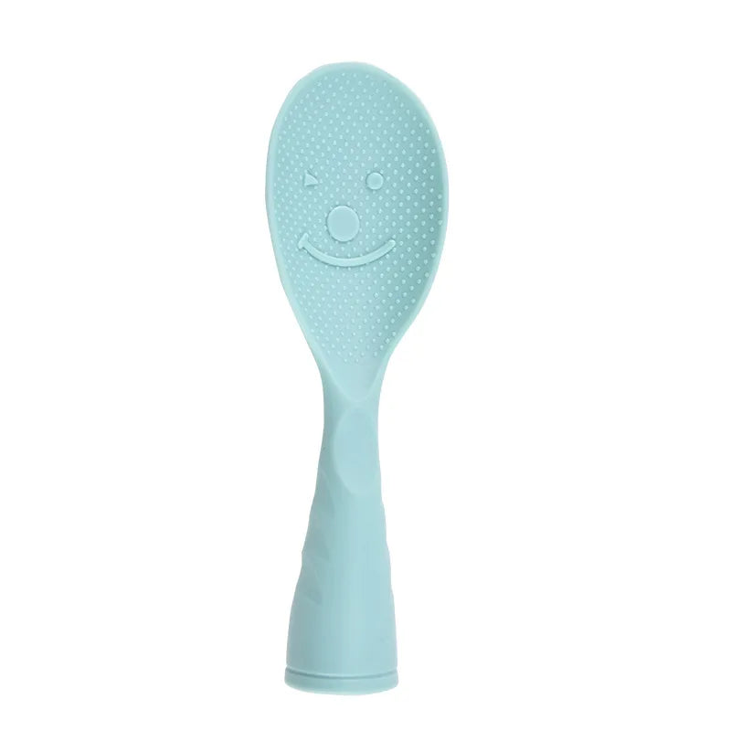 Non-Stick Standing Plastic Rice Spoon – Durable Kitchen Paddle