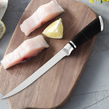Japanese Chef Sashimi Knife – Stainless Steel Salmon Cleaver & Butcher Boning Knife