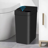 12L Touchless Bathroom Trash Can – Motion Sensor Automatic Lid for Kitchen, Office & Bedroom