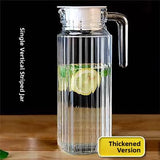 Heat-Resistant Glass Water Bottle – Large Capacity for Hot & Cold Beverages