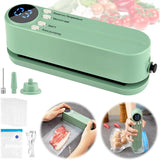 Mini USB-Rechargeable Vacuum Sealer – Portable Wireless Food Preservation Machine with Bags