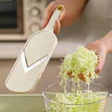 Multi-Functional Vegetable Slicer & Grater – Stainless Steel Cabbage Shredder Cutter