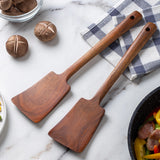 Wooden Spatula for Non-Stick Cookware – Heat-Resistant Kitchen Cooking Utensil