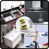 Multifunctional Dish Scrubber with Soap Dispenser – Kitchen Cleaning Brush