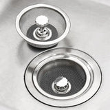 Stainless Steel Sink & Floor Drain Filter – Mesh Strainer for Hair, Food & Waste