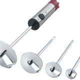 Drill Vegetable & Fruit Corer – Stainless Steel Multifunctional Hollowing Tool
