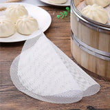 Reusable Silicone Steamer Liners (3 Pcs) – Non-Stick Round Steaming Mats for Bamboo Steamers