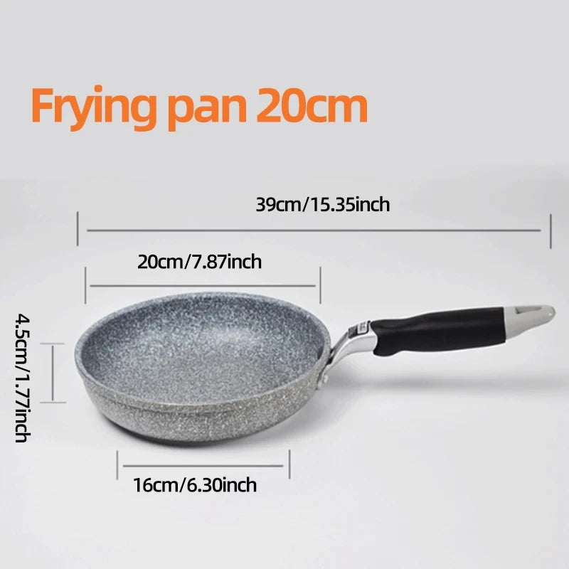 Durable Stone Non-Stick Frying Pan – Perfect for Every Kitchen!