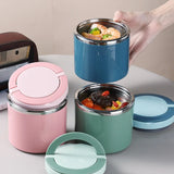 630ML / 1000ML Stainless Steel Food Thermal Jar – Insulated Soup Cup Lunch Box for Kids & School