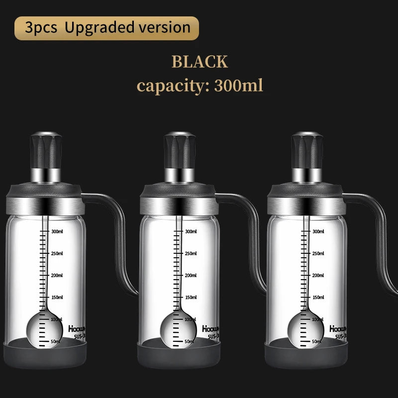 Glass Spice Jar Organizer – Sugar Bowl & Salt Shaker with Spoon