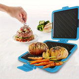Food-Grade Silicone Microwave Sandwich Maker – Easy-to-Use with Adjustable Straps