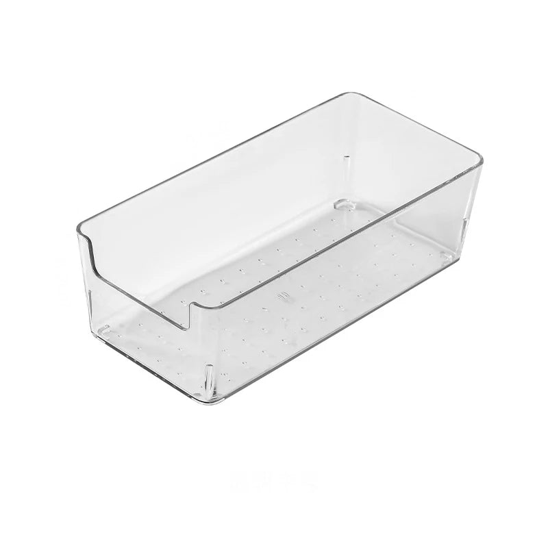 Acrylic Storage Box – Transparent Desktop Organizer for Cosmetics & Household Items