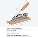 Manual Stainless Steel Nut Cracker – Mechanical Walnut & Pecan Opener