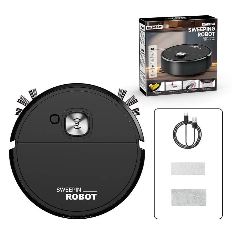 3-in-1 Mini Sweeping Robot – Low Noise Fully Automatic Smart Cleaning Machine 2026