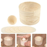 Wooden Dumpling Maker Press Tool – Manual Dough Skin & Hand Pie Roller