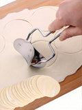 Stainless Steel Pastry Rolling Cutter – Round Dough Blade for Dumplings & Pies