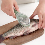 2-Piece Fish Scale Scraper Set – Safe & Fast Seafood Cleaning Tools