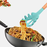 Silicone Noodle Scoop & Pasta Server – Spaghetti Grab Spoon Strainer
