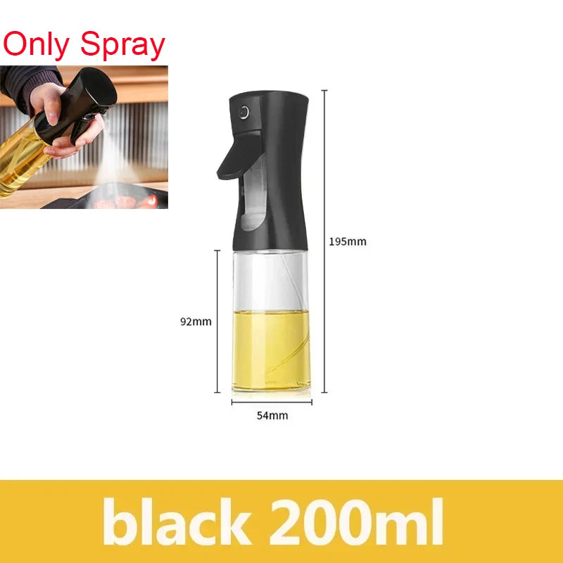2-in-1 500ml Plastic Oil Spray Bottle – Spray & Pour Oil Dispenser for Cooking & BBQ