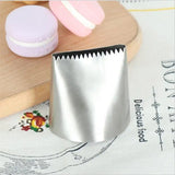 Oversized DIY Cake Decorating Nozzle – Stainless Steel Cream & Cupcake Piping Tip