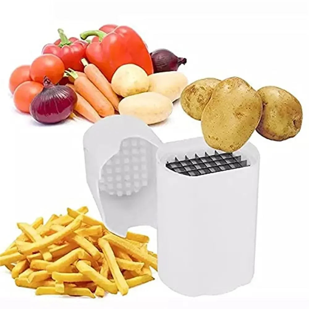 French Fry Cutter – Rapid Vegetable & Potato Slicer, Veggie Dicer