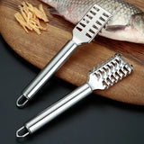 1PC Stainless Steel Fish Scale Knife – Multi-Functional Fish Scaler & Scraper