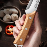 Stainless Steel Bone-Picking Knife – Professional Butcher Knife with Protective Cover