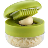 1pc Multifunctional Garlic Press – Manual Mincer & Ginger Masher with Storage Case