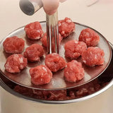 Stainless Steel Press Meatball Maker – Manual Multi-Functional Kitchen Mold