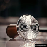51mm / 53mm / 58mm Beech Wood Espresso Coffee Tamper – Spring Loaded Balanced Force Barista Tool