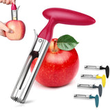 Premium Stainless Steel Apple Corer – Ergonomic Fruit Core Remover for Apples & Pears