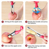 Premium Stainless Steel Apple Corer – Ergonomic Fruit Core Remover for Apples & Pears