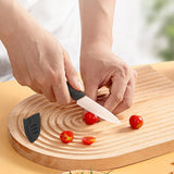 Ceramic Fruit Knife with Protective Cover – 3/4/5 Inch Rust-Free Portable Kitchen Knife