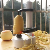 Multifunction Electric Automatic Vegetable & Fruit Peeler – Stainless Steel Apple, Potato, and Fruit Cutter