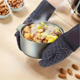 Microwave Cotton Baking Gloves – Anti-Scalding Heat Resistant Non-Slip Oven Mitts