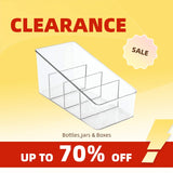 4-Layer Clear Food Storage Organizer – Pantry, Desktop & Kitchen Transparent Container