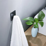 4pc/2pc Stainless Steel Adhesive Wall Hooks – Multi-Purpose Towel & Robe Hangers for Bathroom & Kitchen