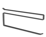 No-Punch Paper Roll Holder & Towel Rack – Hanging Cling Film Storage Shelf for Kitchen & Bathroom