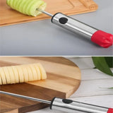 Drill Vegetable & Fruit Corer – Stainless Steel Multifunctional Hollowing Tool