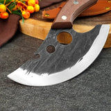 2026 Professional Hand-Forged Meat Cutting Knife – Bone Picking & Slaughter Chef Knife