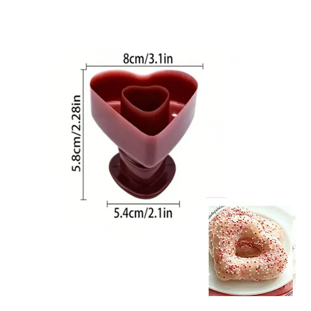 DIY Donut Mold Cutter – Cake & Dessert Doughnut Maker for Baking and Decorating