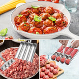 Stainless Steel Meatball Maker – Perfect for Homemade Meatballs & Salad Balls