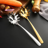 Multifunctional Stainless Steel Noodle Spoon – Pasta Strainer & Spaghetti Server