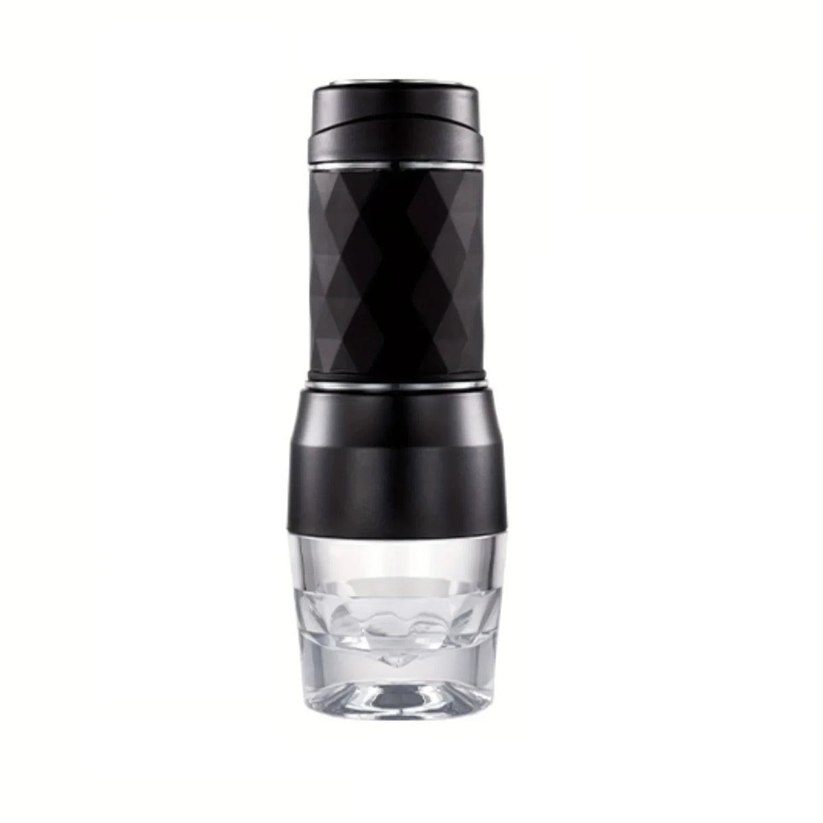 3-in-1 Portable Manual Espresso Maker – Hot & Cold Water Hand Press Coffee Brewer for Travel & Hiking